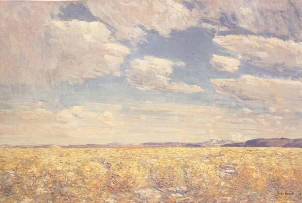Childe Hassam Afternoon Sky,Harney Desert (mk43) oil painting image